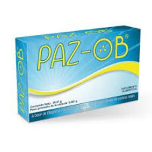 Paz OB Suplemento Alimenticio 30 Cápsulas 