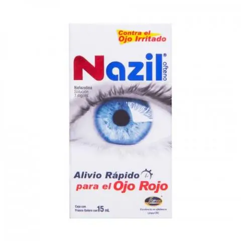 [736085415735] Nazil Oftálmico Ojo Rojo Frasco Gotero 5 Ml 