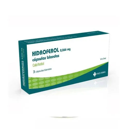 Hidroferol 0.226 Mg 3 Cápsulas 