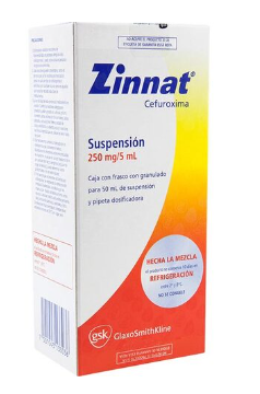 Zinnat 250 Mg Suspensión 50 Ml 