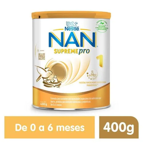 [7613287066893] Fórmula Infantil NAN 1 Supreme Pro 0-6 Meses 400 G 