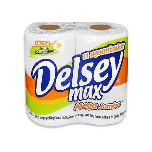 Papel Hig Delsey Max Jum C/4       