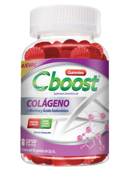 C-Boost Sup Alim Colageno Fco90Gom 