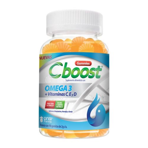 C-Boost Sup Alim Omega3 Fco 90Gom  