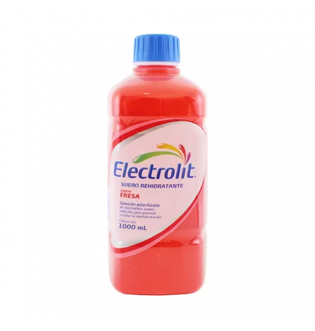 Electrolit Suero Rehidratante Fresa 1000 Ml 