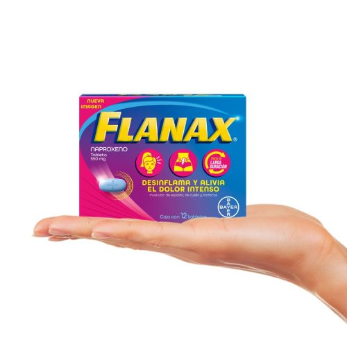 Flanax Fem 550 Mg 12 Tabletas 