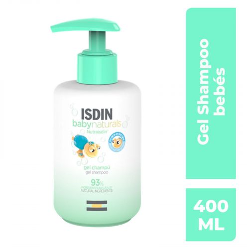 [8429420181014] Isdin Gel Shampoo Babynaturals 93% 400 Ml 