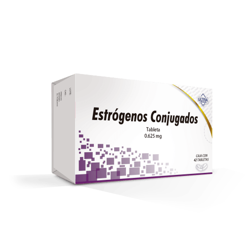 Estrógenos Conjugados 0.625 Mg 42 Tabletas Genérico Ultra Lab 