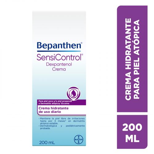 Bepanthen Sensicalm Crema Dexpantenol Hidratante De Uso Diario 200 Ml