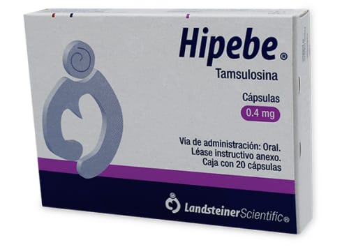Hipebe Tamsulosina 0.4 Mg 20 Cápsulas Genérico Landsteiner 