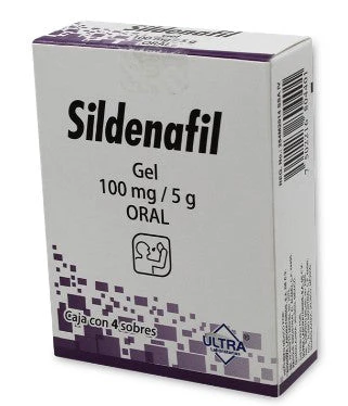 [7502216804401] Sildenafil 100 Mg/5 G Gel 4 Sobres Genérico Ultra Lab 