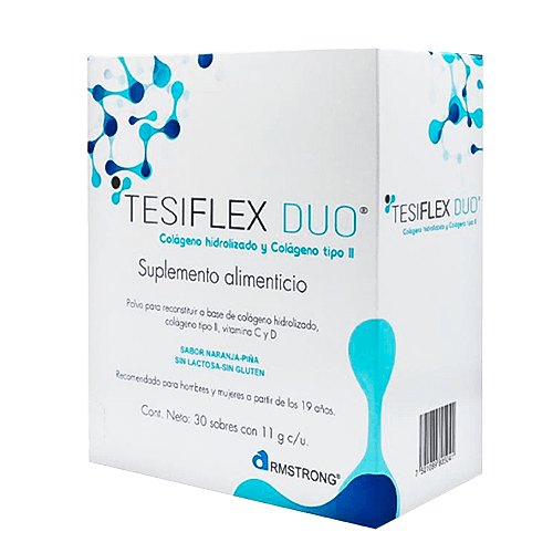 [7501089805041] Tesiflex Duo Suplemento Alimenticio 30 Sobres 11 G 