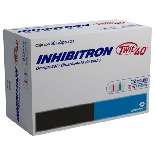 Inhibitron Twit 40 40/1100 Mg 30 Cápsulas 
