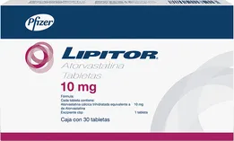 Lipitor 10 Mg 30 Tabletas 