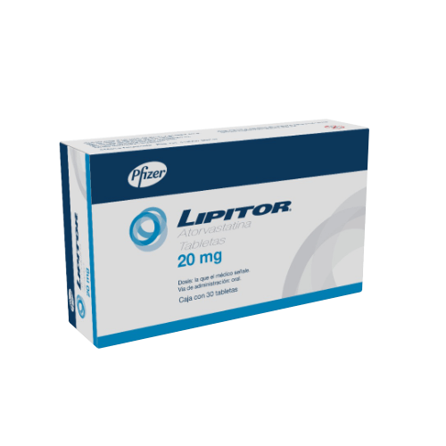 Lipitor 20 Mg 30 Tabletas