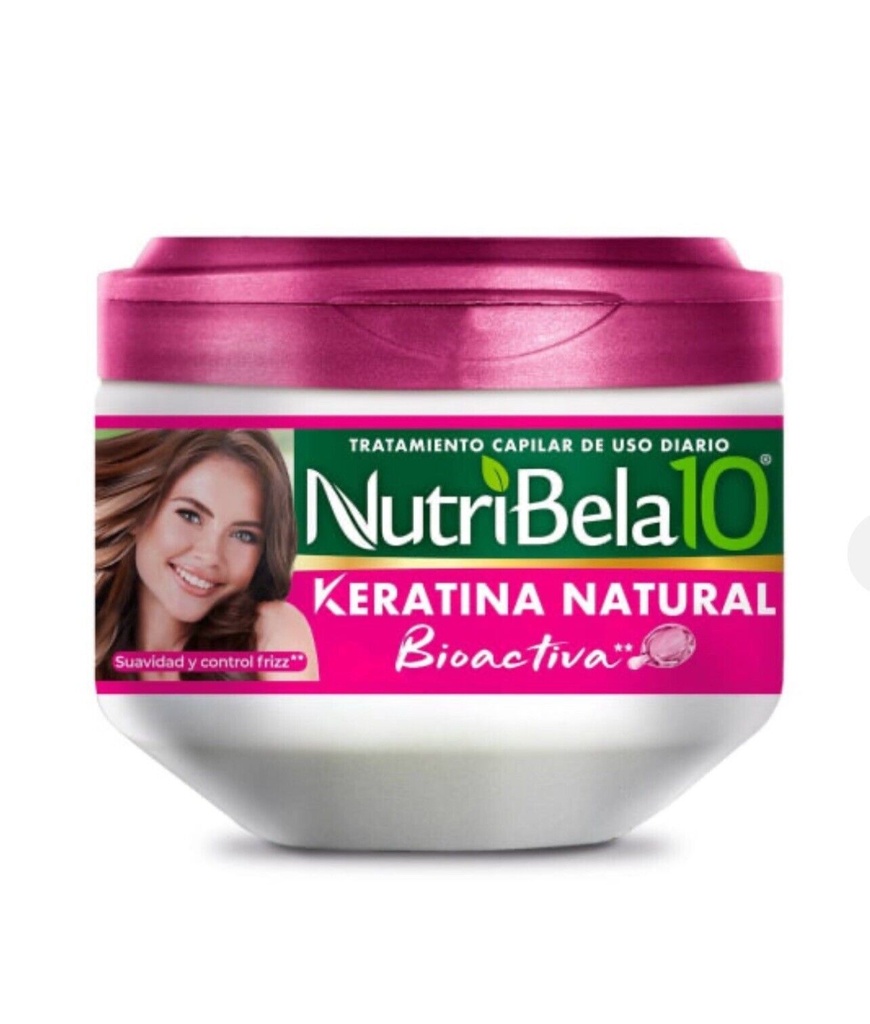 Tratamiento Nutribela 10 Ingredientes Keratina Natural 300 G 