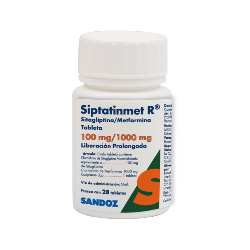 Siptatinmet R 100Mg/1000Mg 28 Tabletas