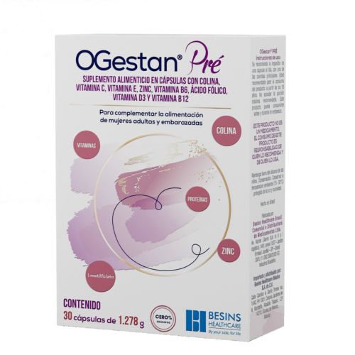 Ogestan Pre-Suplemento Alimenticio 30 Cápsulas 
