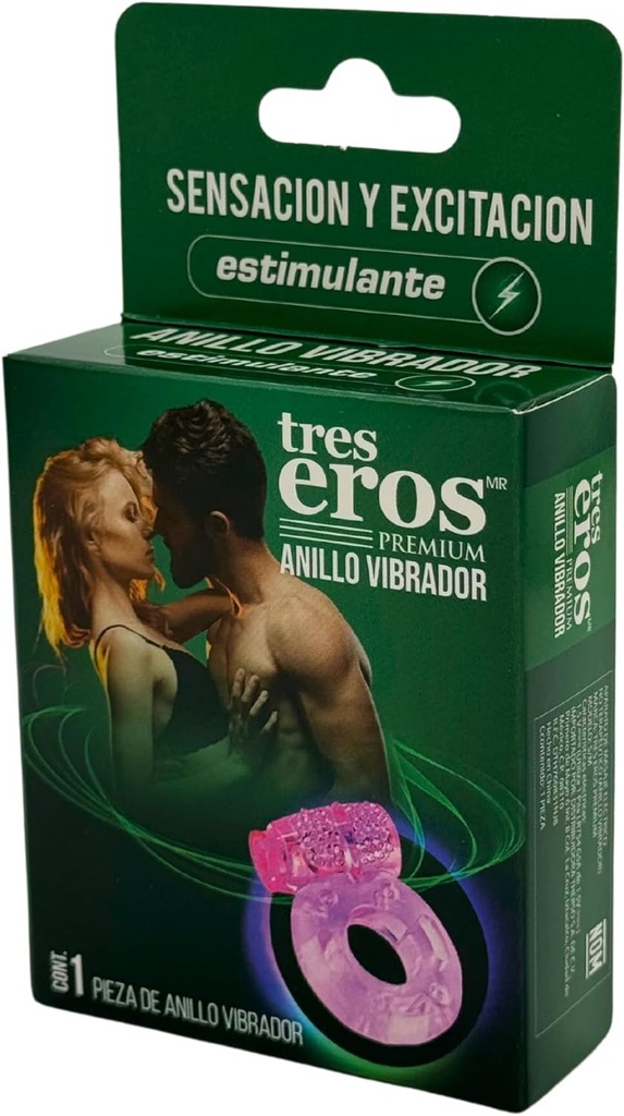 Anillo Vibrador Tres Eros Premium 1 Pieza