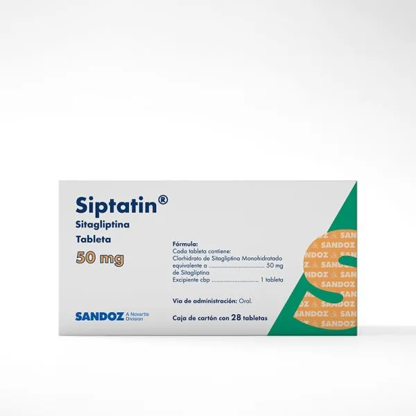 Siptatin 50Mg Caja Con 28 Tabletas
