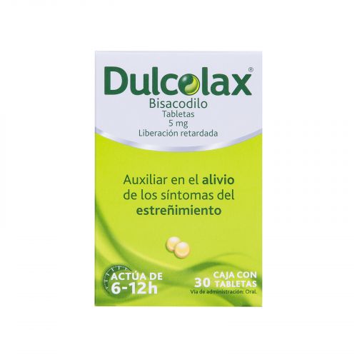 Dulcolax 5 Mg 30 Tabletas