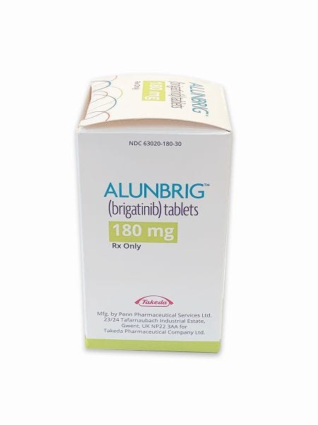 Alunbrig (Brigatinib) 180 Mg Caja Con 30 Tabletas