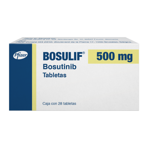 Bosulif (Bosutinib) 500 Mg Caja Con 28 Tabletas