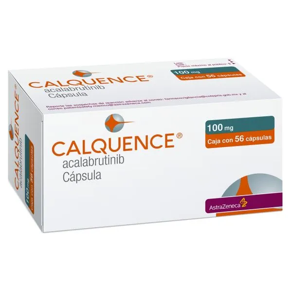 Calquence (Acalabrutinib) 100 Mg Caja Con 56 Cápsulas