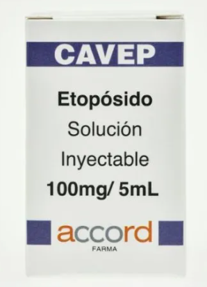 Cavep (Etopósido) 100 Mg / 5 Ml Caja Con Un Frasco Ámpula Con 5 Ml