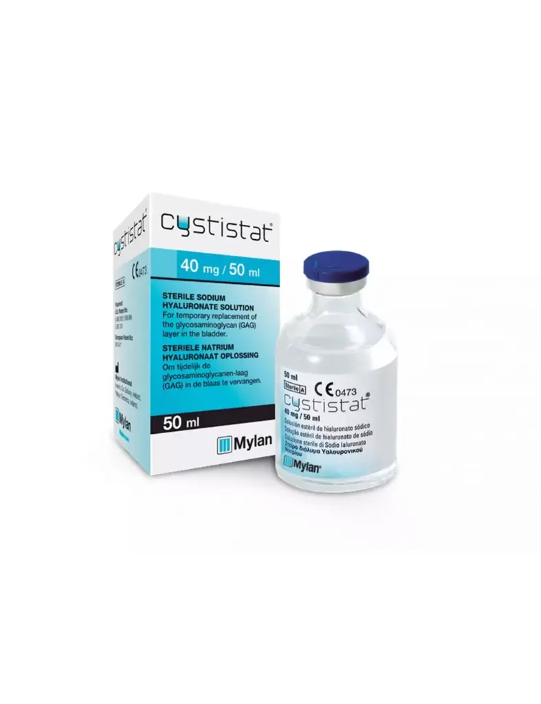 Cystistat 40 Mg/50 Ml Caja Con Frasco Ámpula