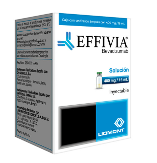 Effivia 400 Mg Solución Inyectable Frasco Ámpula 16 Ml 
