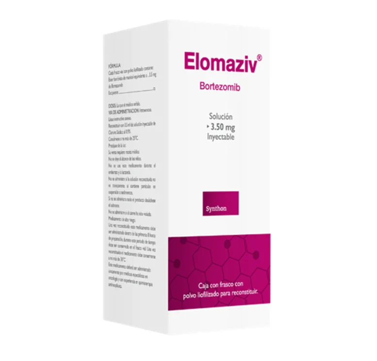 Elomaziv (Bortezomib) 3.5 Mg  Caja Con 1 Frasco Ámpula Con Liofilizado