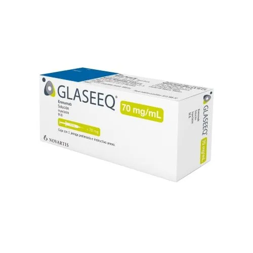 Glaseeq 70 Mg/Ml Caja 1 Jeringa Prellenada - Rx3