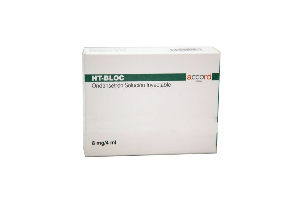 Ht Bloc 8 Mg / 4 Ml Solución Inyectable Con 3 Frascos Ámpula