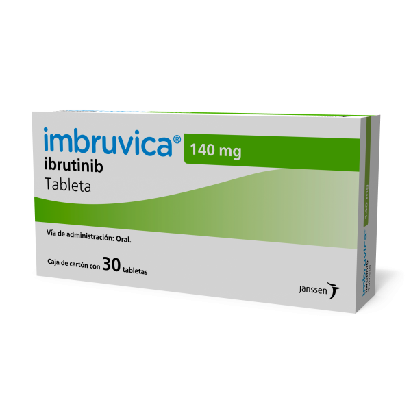 Imbruvica (Ibrutinib) 140 Mg Caja Con 30 Tabletas