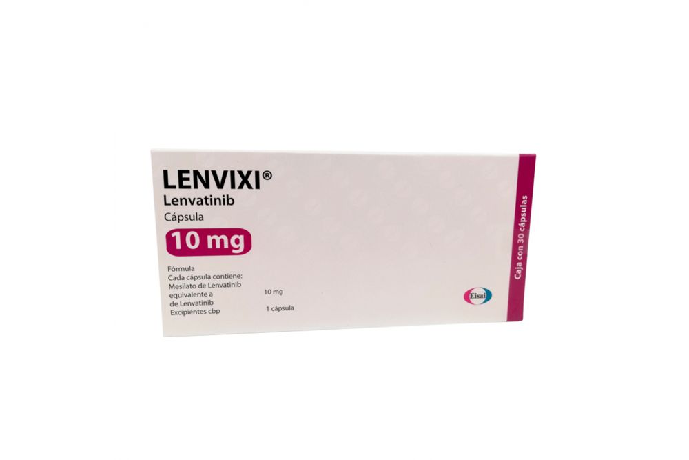 Lenvixi (Lenvatinib) 10 Mg Caja Con 30 Cápsulas