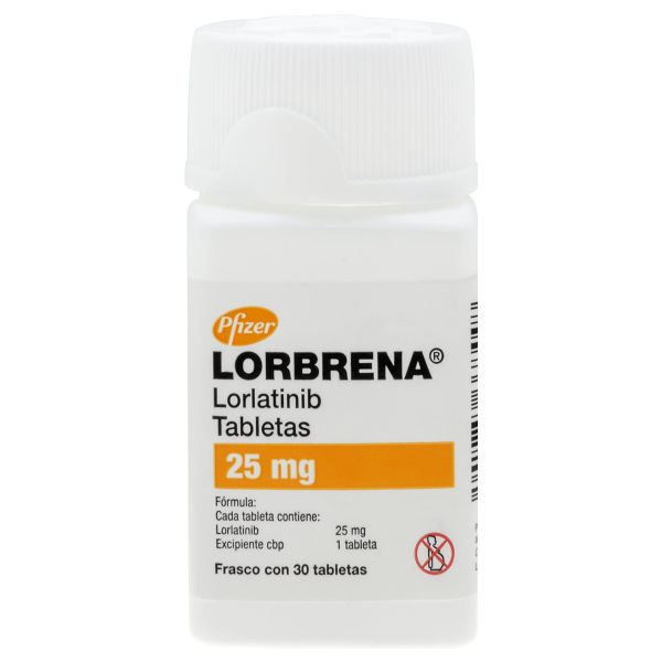 Lorbrena (Lorlatinib) 25 Mg Frasco Con 30 Tabletas