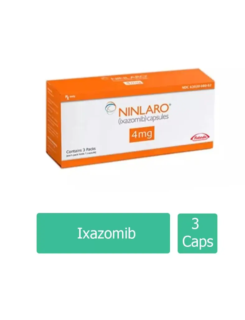 Ninlaro (Ixazomib) 4 Mg Caja Con 3 Cápsulas