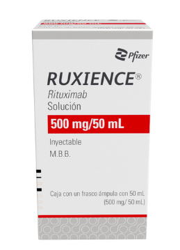 Ruxience (Rituximab) 500 Mg / 50 Ml Caja Con 1 Frasco Ámpula Con 50 Ml