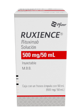 Ruxience 500 Mg Solución Inyectable Frasco Ámpula 50 Ml 
