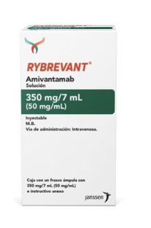 Rybrevant (Amivantamab) 350 Mg / 7 Ml Caja Con Un Frasco Ámpula Con 350 Mg / 7 Ml (50 Mg/Ml)