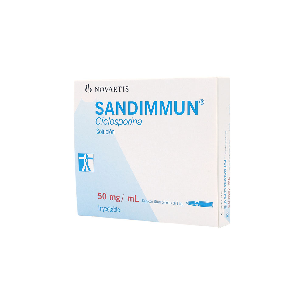 Sandimmun 50 Mg/Ml 10 Ámpulas