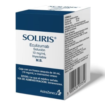 Soliris (Eculizumab) 300 Mg Concentrado Para Solución Para Infusión