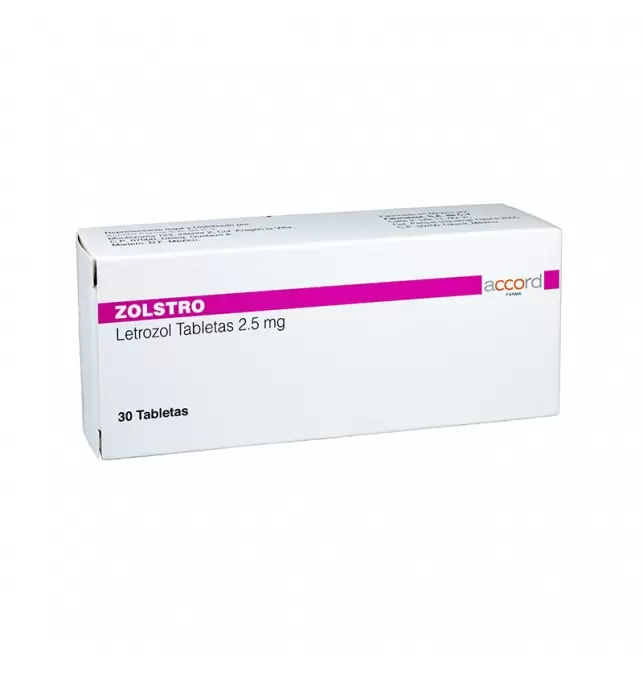 Zolstro (Letrozol) 2.5 Mg Caja Con 30 Tabletas