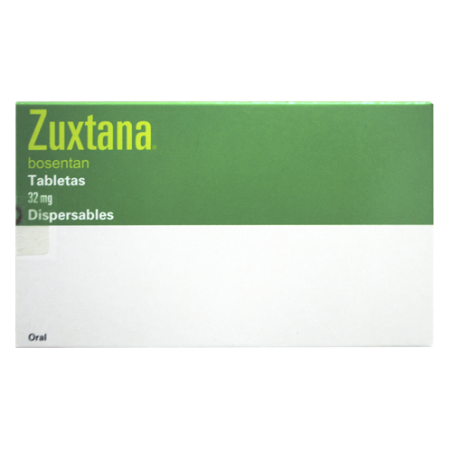 Zuxtana (Bosentan) 32 Mg Caja Con 56 Tabletas