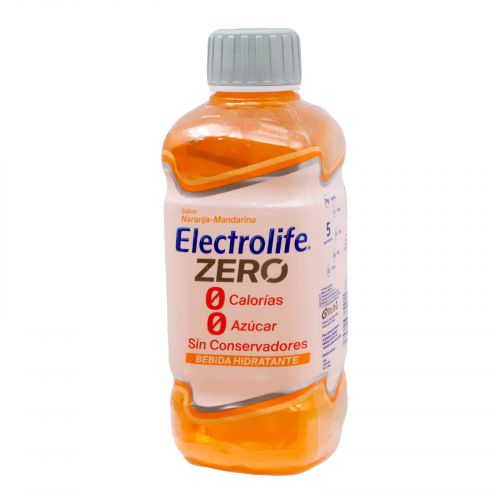 Electrolife Zero Naranja-Mandarina 625 Ml 