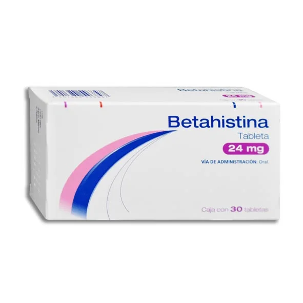 Betahistina 24 Mg 30 Tabletas Genérico Psicofarma