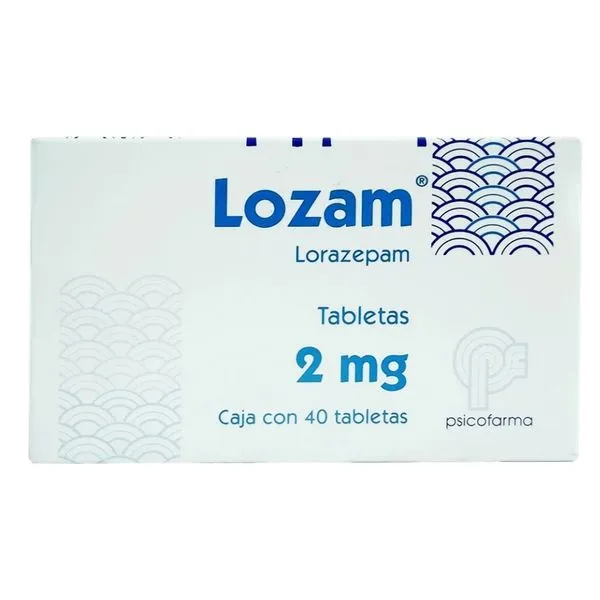 Lozam 2 Mg 40 Tabletas 