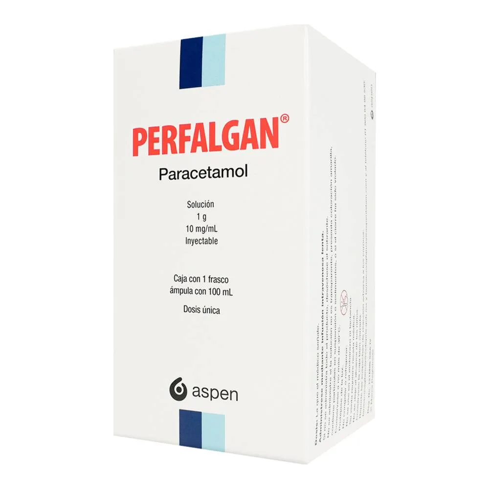 Perfalgan 1 G Solución Inyectable Frasco 100 Ml 