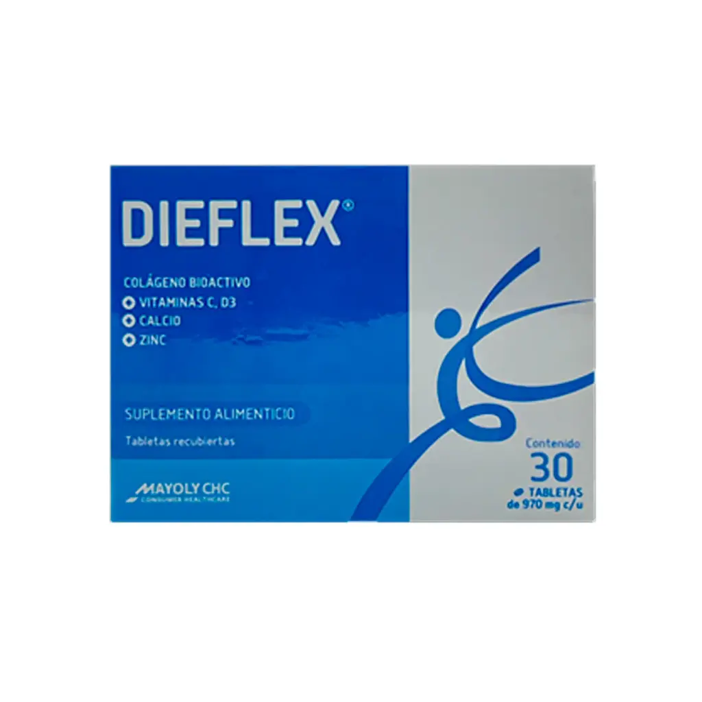 Dieflex Suplemento Alimenticio 30 Tabletas 